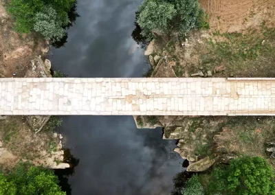 Pêro Viseu Bridge - Under restoration