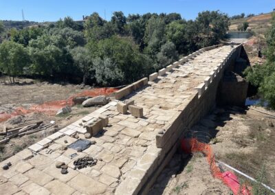 Puente Pero Viseu en obras