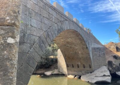 Puente Pêro Viseu después de la restauración