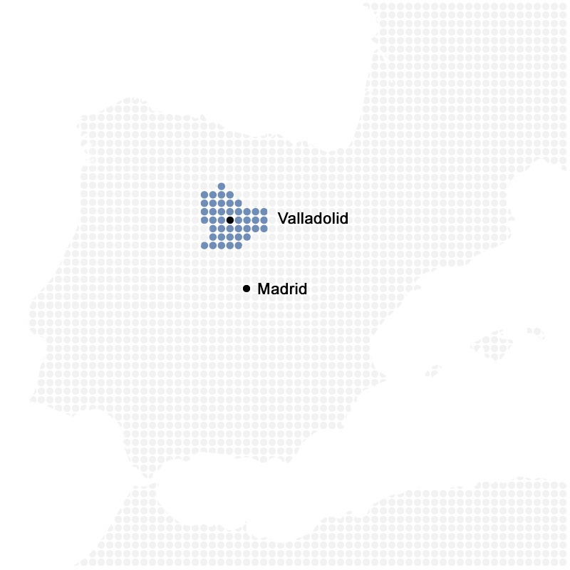 mapa de Valladolid Mapa Fundao
